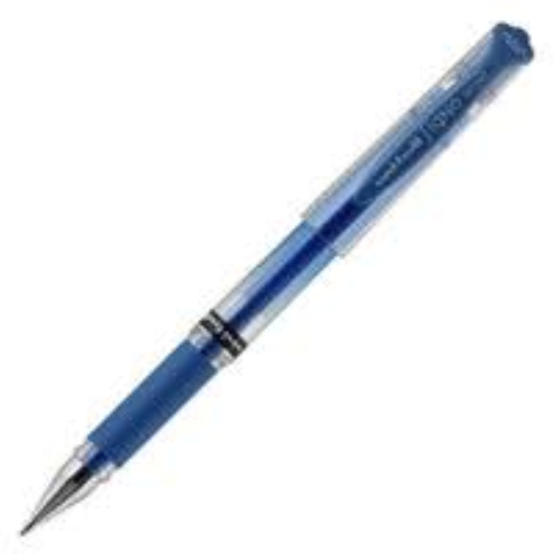 UNIBALL GEL IMPACT BROAD BLUE